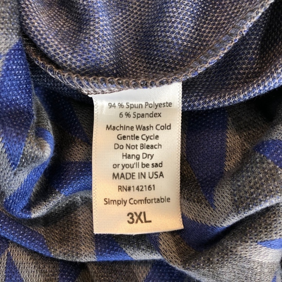 LuLaRoe Stretch Pencil Skirt Plus Size 3X - Picture 5 of 5